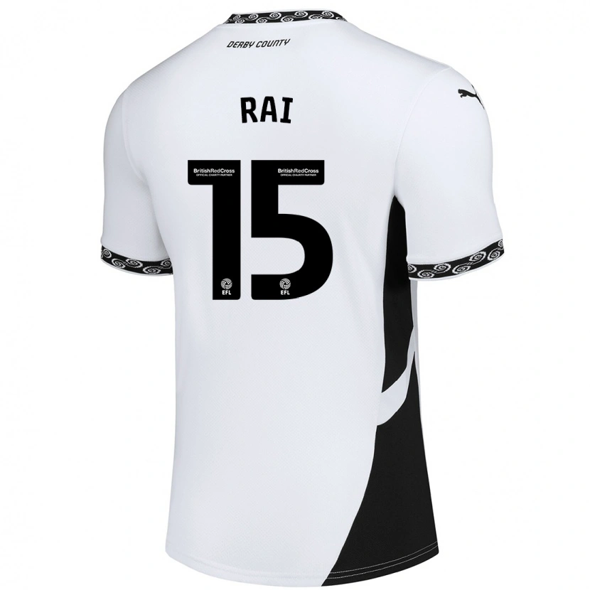 Danxen Damen Kira Rai #15 Weiß Schwarz Heimtrikot Trikot 2024/25 T-Shirt