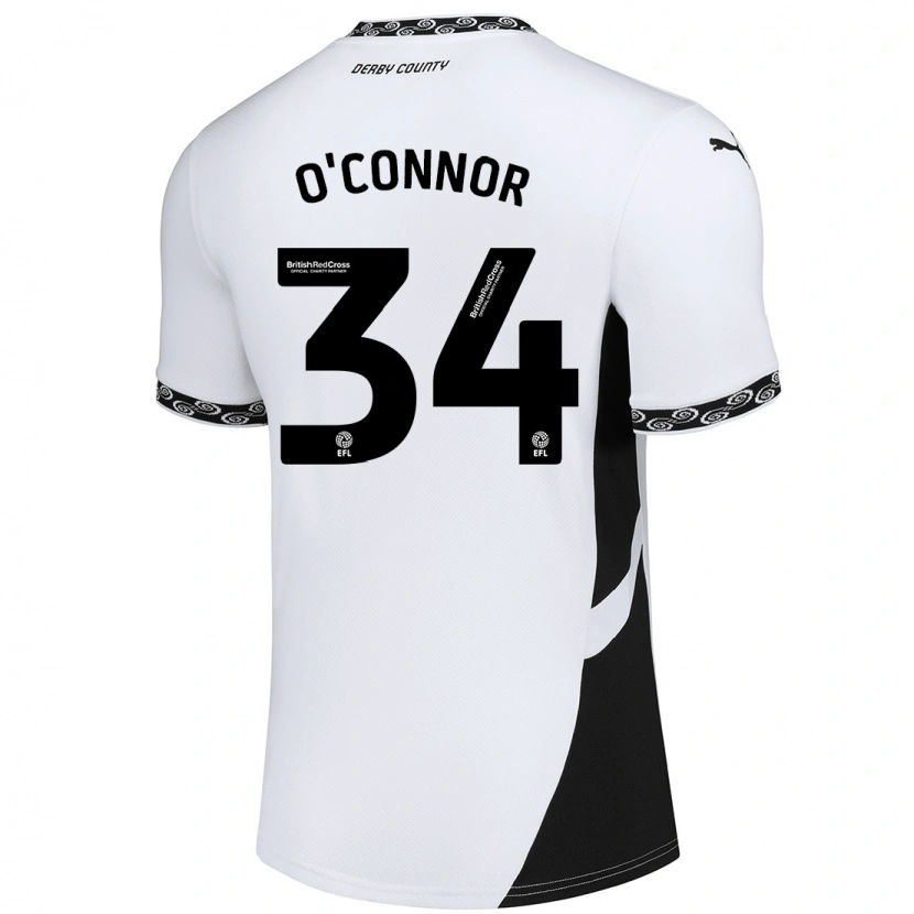 Danxen Damen Dolcie O'connor #34 Weiß Schwarz Heimtrikot Trikot 2024/25 T-Shirt