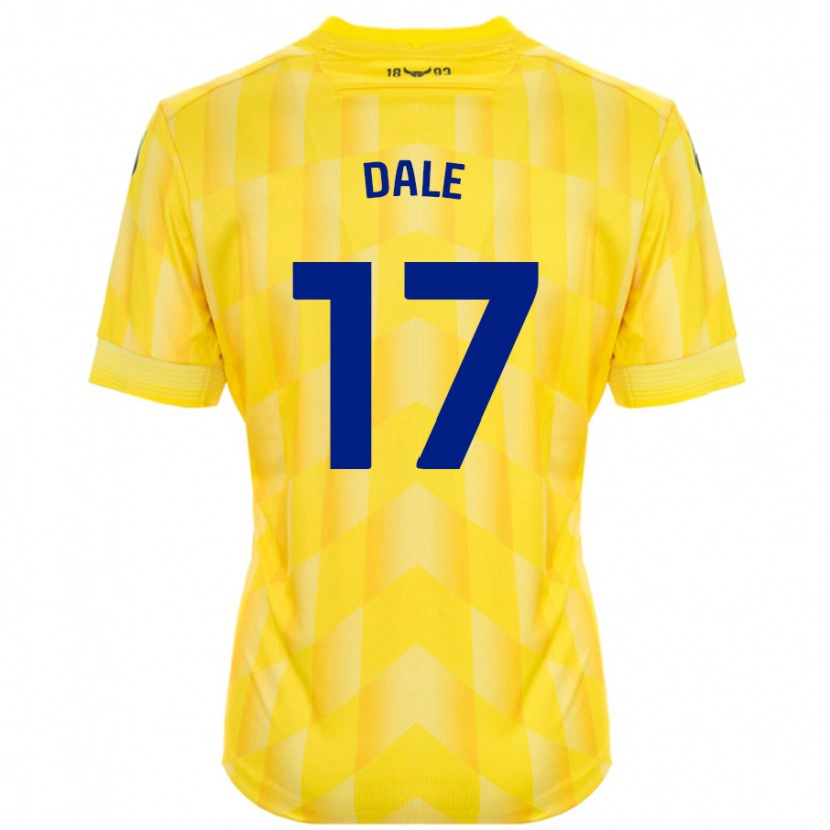 Danxen Damen Owen Dale #17 Gelb Heimtrikot Trikot 2024/25 T-Shirt