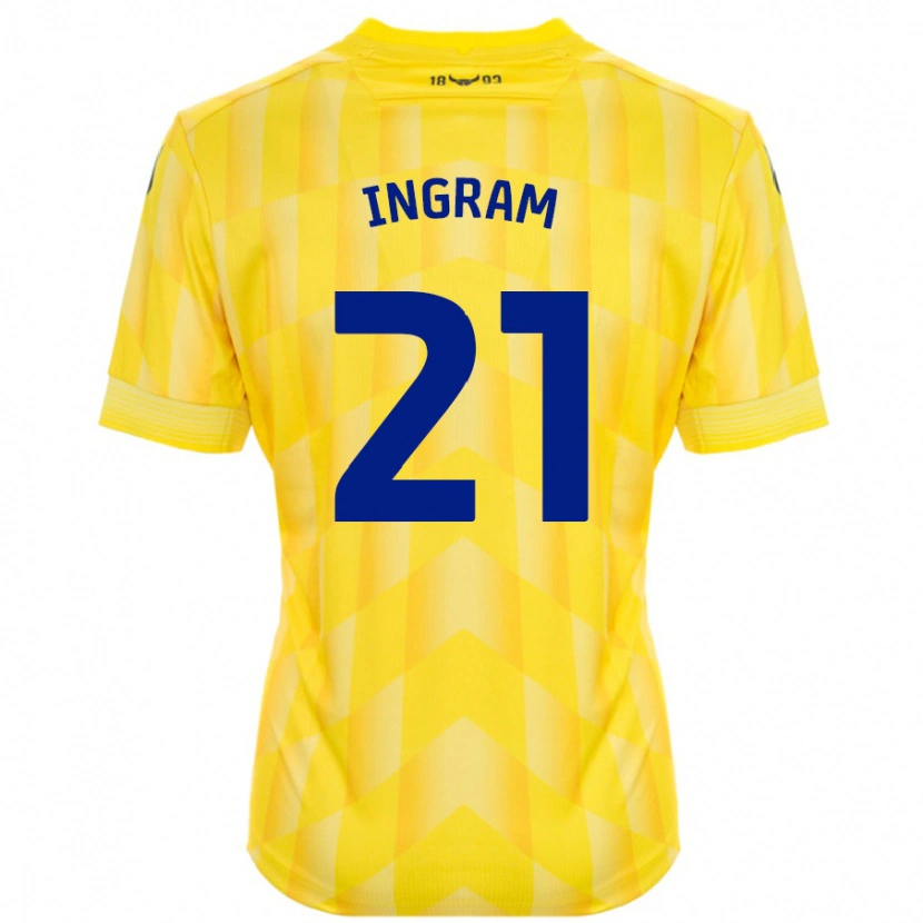 Danxen Damen Matt Ingram #21 Gelb Heimtrikot Trikot 2024/25 T-Shirt