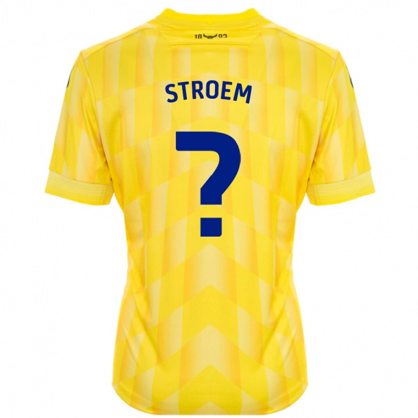 Danxen Damen Lena Stroem #0 Gelb Heimtrikot Trikot 2024/25 T-Shirt