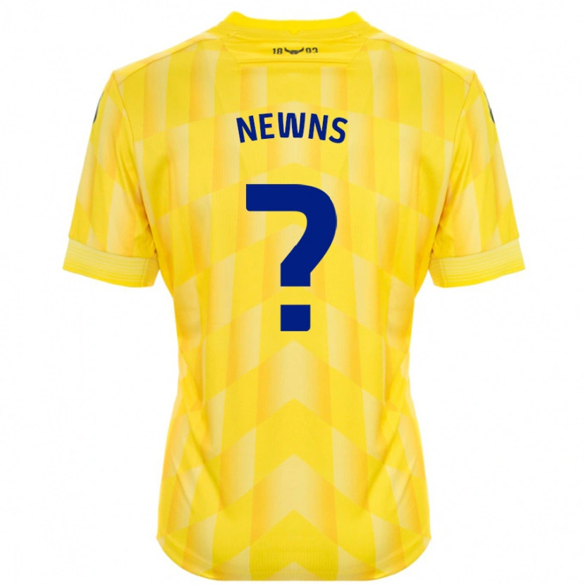 Danxen Damen Issy Newns #0 Gelb Heimtrikot Trikot 2024/25 T-Shirt
