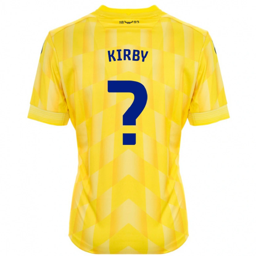 Danxen Damen Ellie Kirby #0 Gelb Heimtrikot Trikot 2024/25 T-Shirt