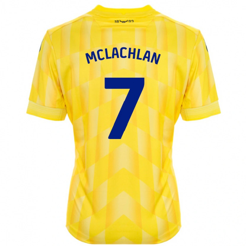 Danxen Damen Daisy Mclachlan #7 Gelb Heimtrikot Trikot 2024/25 T-Shirt