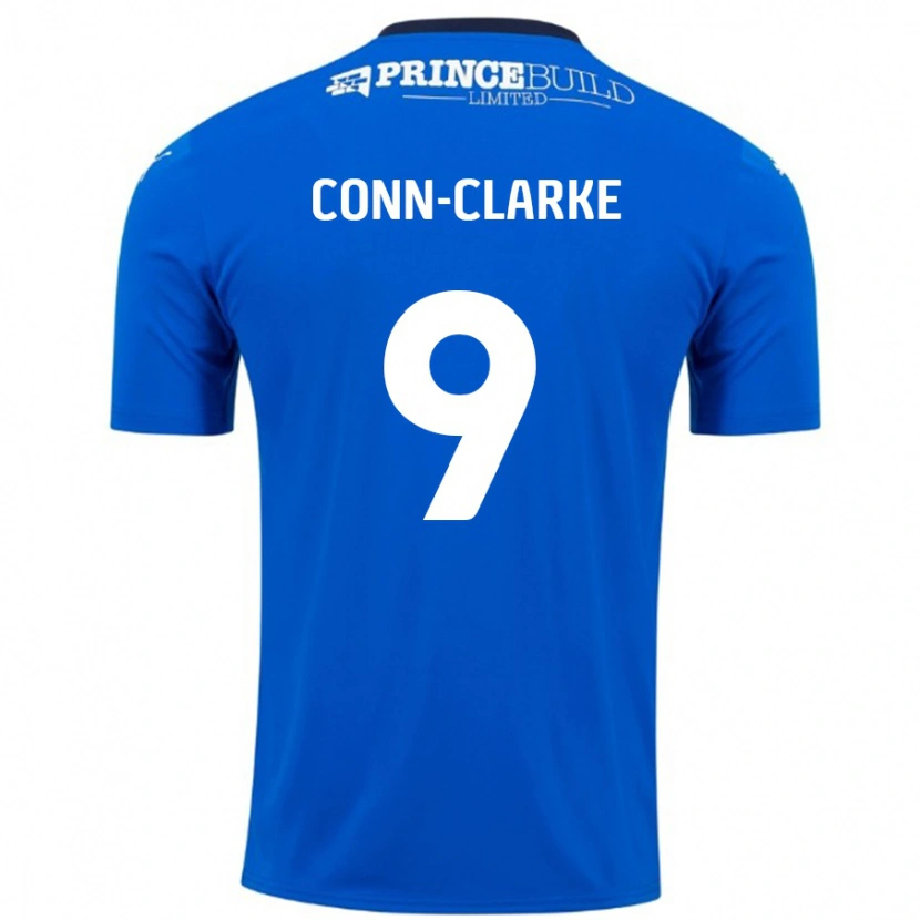 Danxen Damen Chris Conn-Clarke #9 Blau Weiß Heimtrikot Trikot 2024/25 T-Shirt