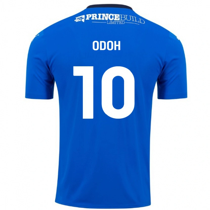 Danxen Damen Abraham Odoh #10 Blau Weiß Heimtrikot Trikot 2024/25 T-Shirt