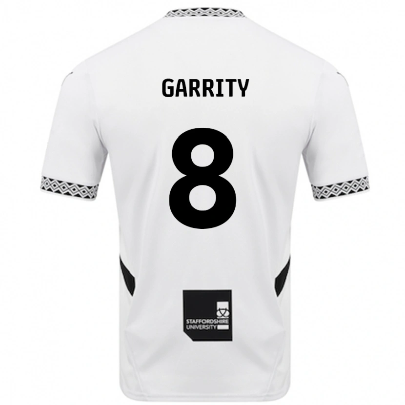 Danxen Damen Ben Garrity #8 Weiß Heimtrikot Trikot 2024/25 T-Shirt