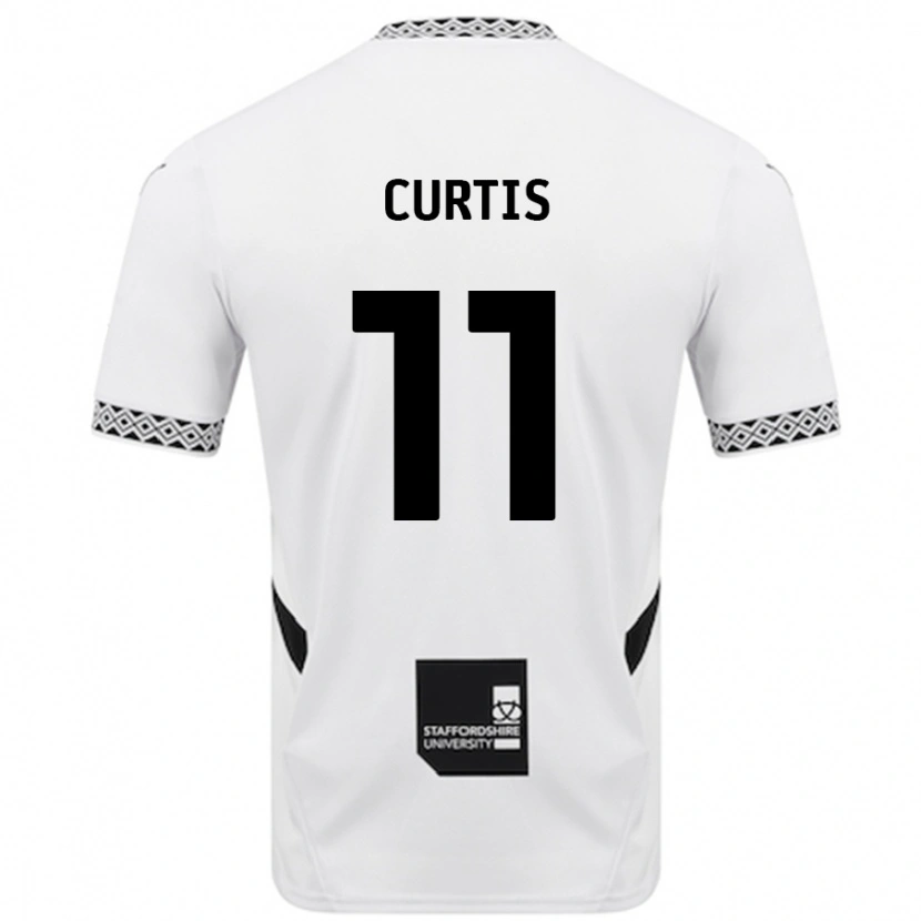 Danxen Damen Ronan Curtis #11 Weiß Heimtrikot Trikot 2024/25 T-Shirt