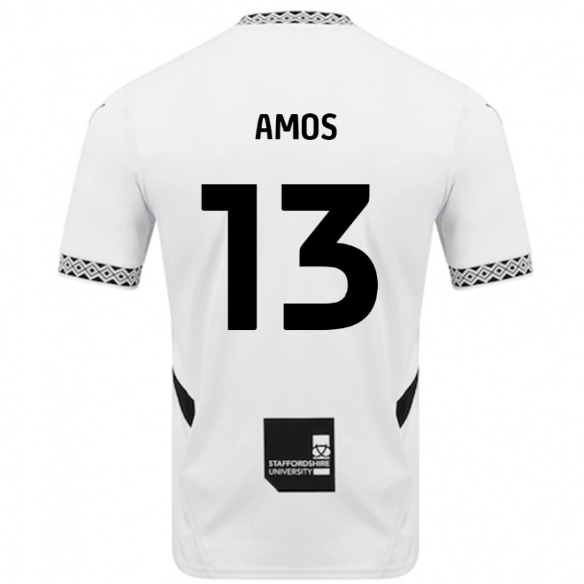 Danxen Damen Ben Amos #13 Weiß Heimtrikot Trikot 2024/25 T-Shirt
