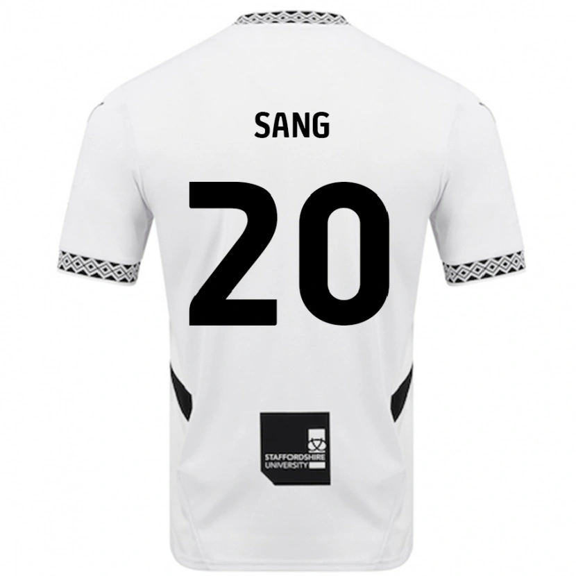 Danxen Damen Tom Sang #20 Weiß Heimtrikot Trikot 2024/25 T-Shirt