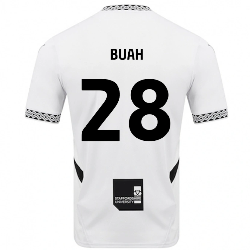 Danxen Damen Andrew Buah #28 Weiß Heimtrikot Trikot 2024/25 T-Shirt