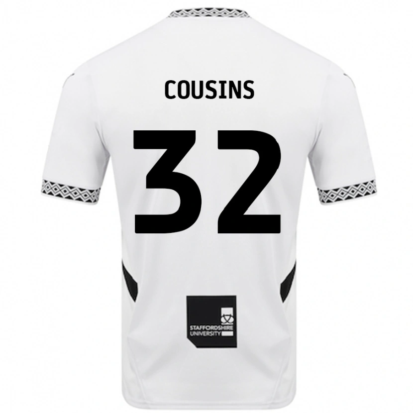 Danxen Damen Logan Cousins #32 Weiß Heimtrikot Trikot 2024/25 T-Shirt