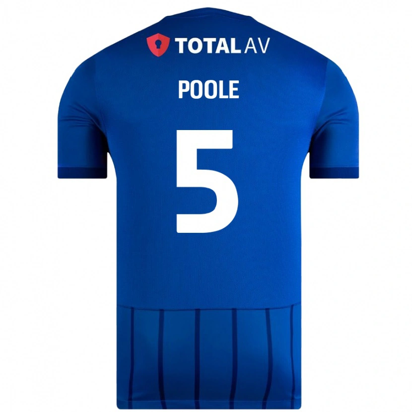 Danxen Damen Regan Poole #5 Blau Heimtrikot Trikot 2024/25 T-Shirt