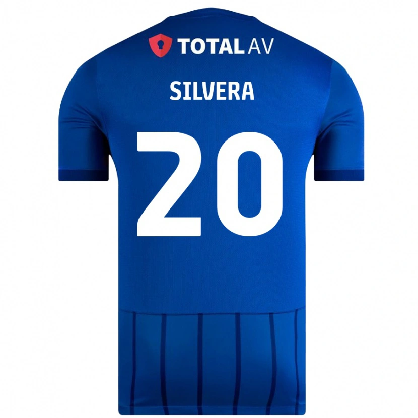 Danxen Damen Sam Silvera #20 Blau Heimtrikot Trikot 2024/25 T-Shirt