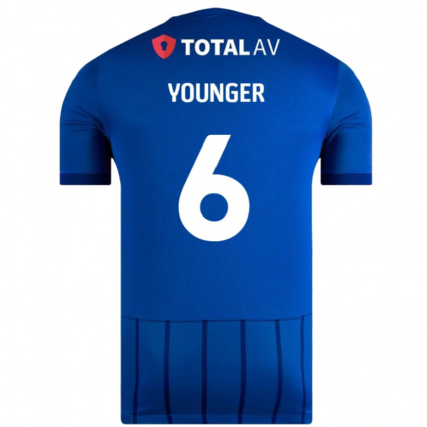 Danxen Damen Jazz Younger #6 Blau Heimtrikot Trikot 2024/25 T-Shirt