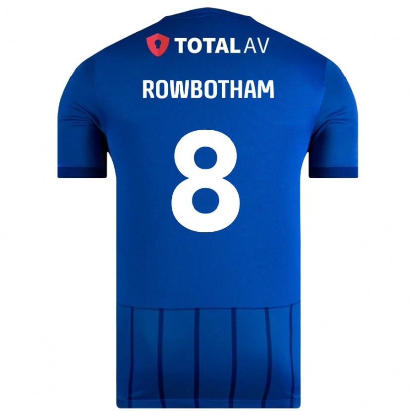 Danxen Damen Ava Rowbotham #8 Blau Heimtrikot Trikot 2024/25 T-Shirt
