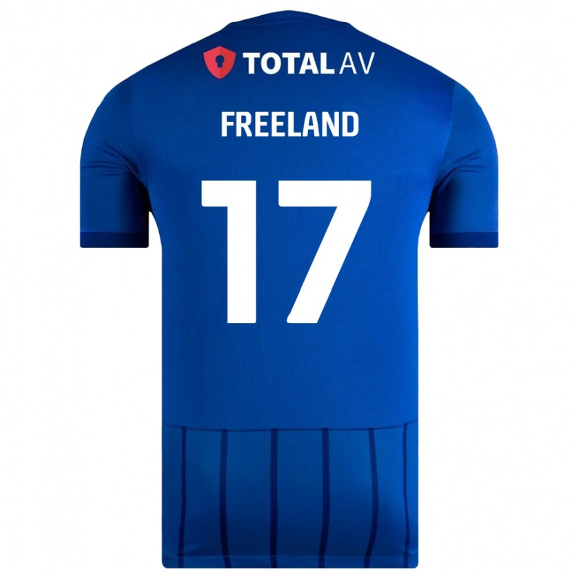 Danxen Damen Georgie Freeland #17 Blau Heimtrikot Trikot 2024/25 T-Shirt