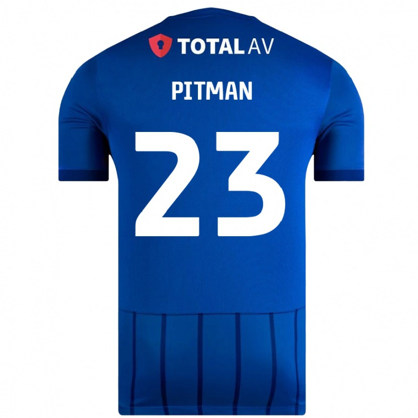 Danxen Damen Emily Pitman #23 Blau Heimtrikot Trikot 2024/25 T-Shirt
