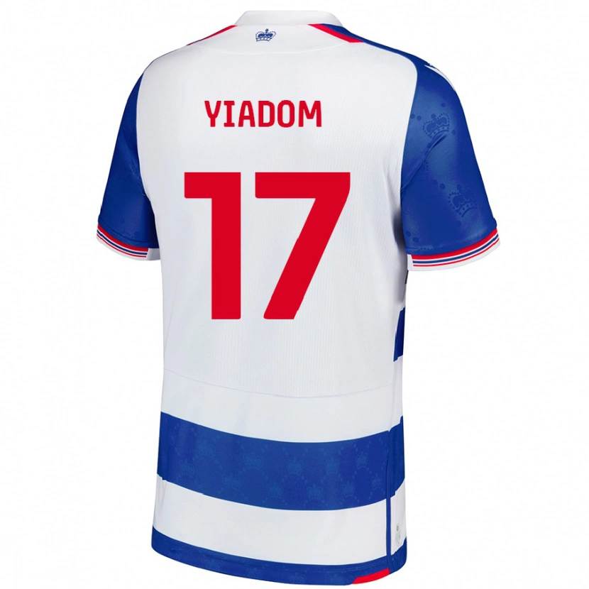 Danxen Damen Andy Yiadom #17 Blau Weiß Heimtrikot Trikot 2024/25 T-Shirt