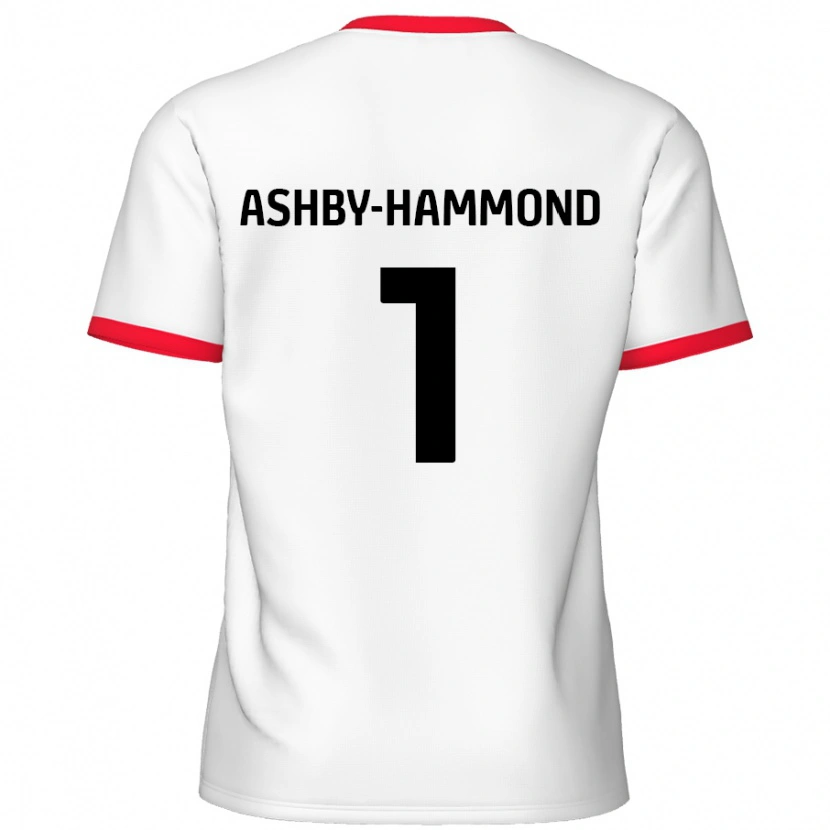 Danxen Damen Taye Ashby-Hammond #1 Weiß Rot Heimtrikot Trikot 2024/25 T-Shirt