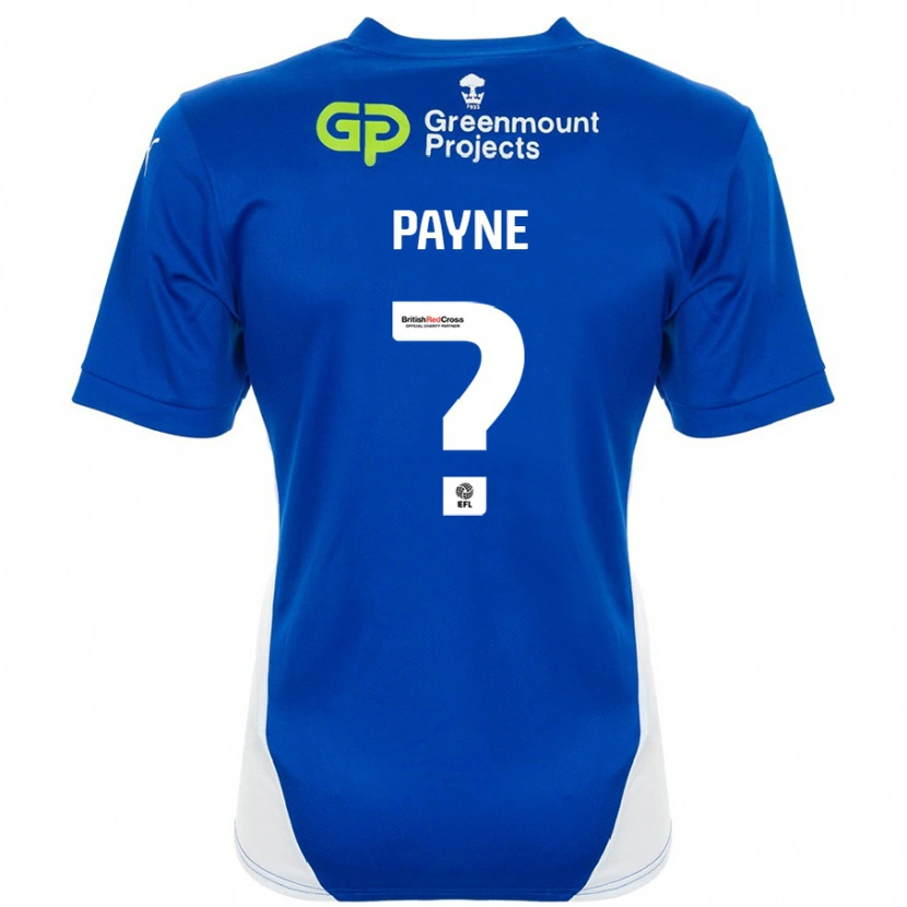 Danxen Damen Kai Payne #0 Blau Weiß Heimtrikot Trikot 2024/25 T-Shirt