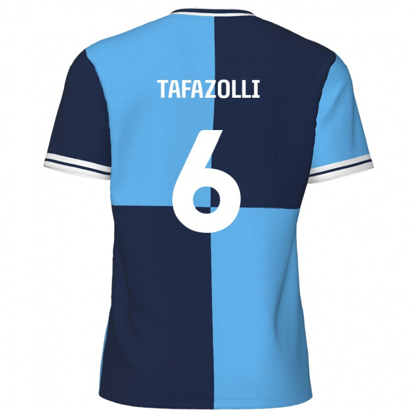 Danxen Damen Ryan Tafazolli #6 Himmelblau Dunkelblau Heimtrikot Trikot 2024/25 T-Shirt