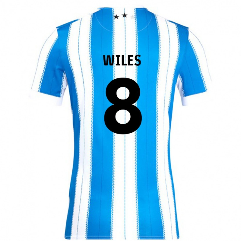 Danxen Damen Ben Wiles #8 Blau Weiß Heimtrikot Trikot 2024/25 T-Shirt