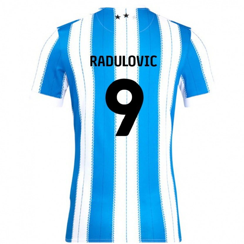 Danxen Damen Bojan Radulovic #9 Blau Weiß Heimtrikot Trikot 2024/25 T-Shirt