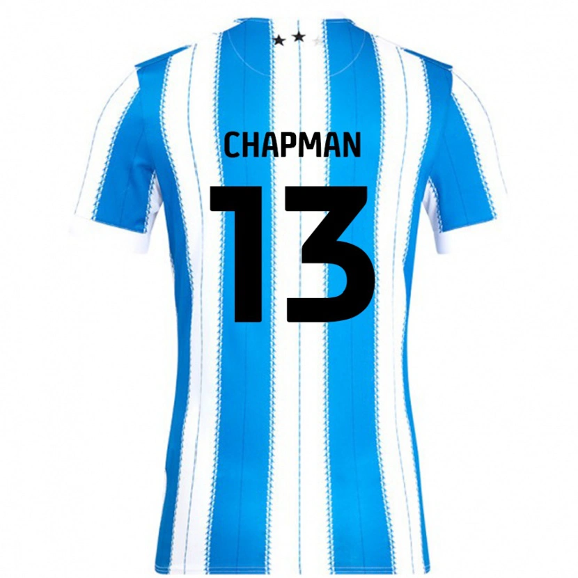 Danxen Damen Jacob Chapman #13 Blau Weiß Heimtrikot Trikot 2024/25 T-Shirt
