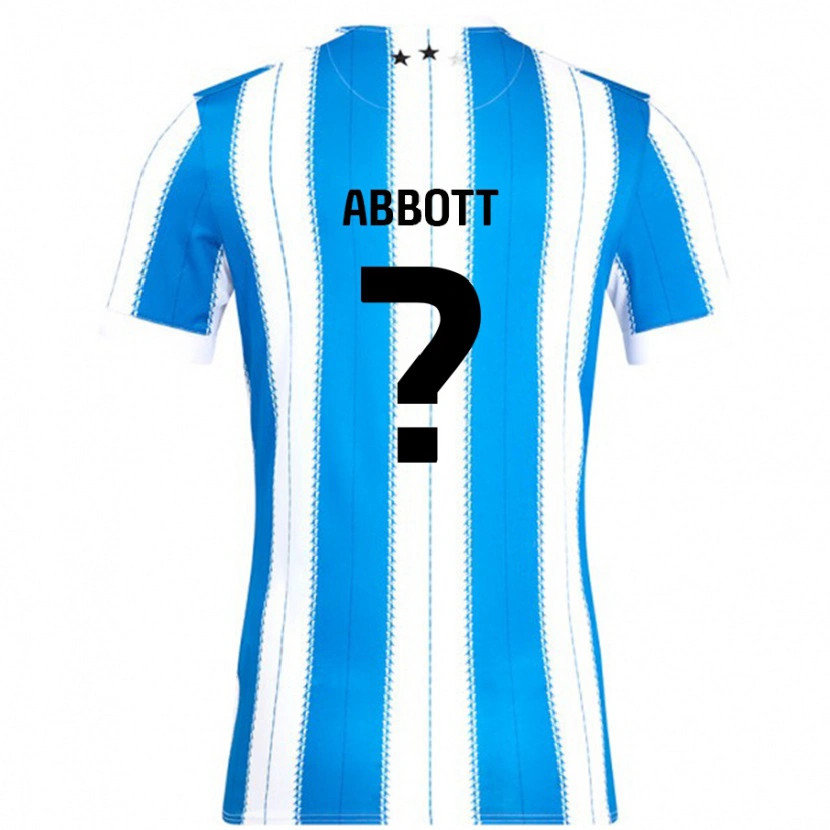 Danxen Damen Zak Abbott #0 Blau Weiß Heimtrikot Trikot 2024/25 T-Shirt