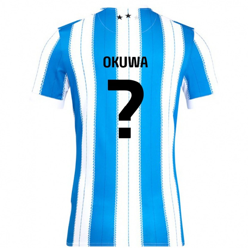 Danxen Damen Temi Okuwa #0 Blau Weiß Heimtrikot Trikot 2024/25 T-Shirt