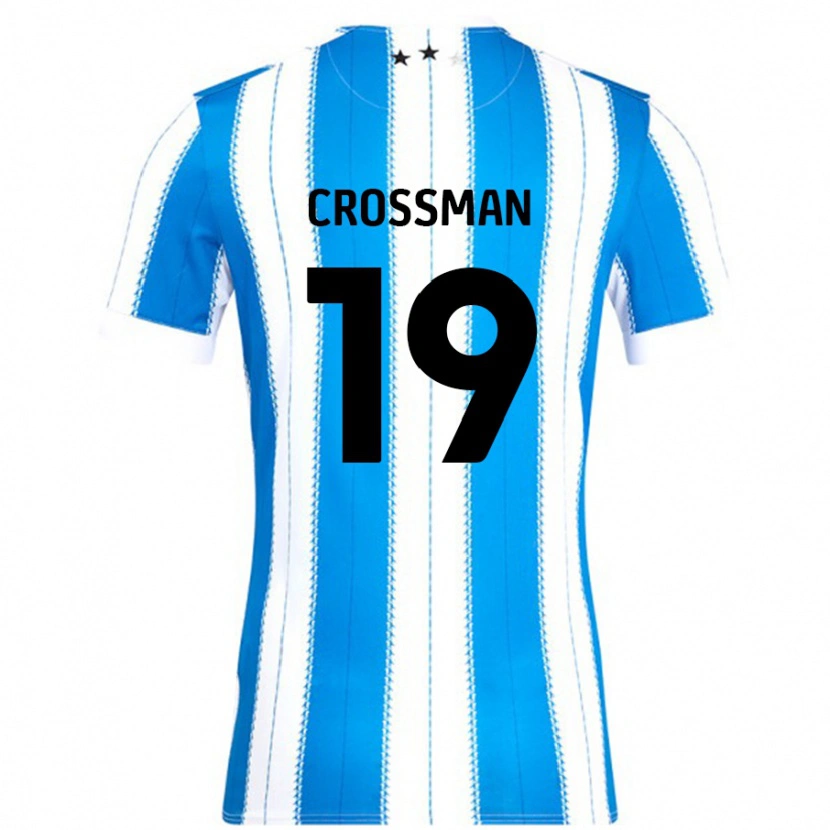 Danxen Damen Paige Crossman #19 Blau Weiß Heimtrikot Trikot 2024/25 T-Shirt