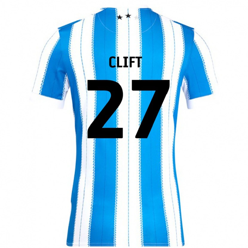 Danxen Damen Cassidy Clift #27 Blau Weiß Heimtrikot Trikot 2024/25 T-Shirt