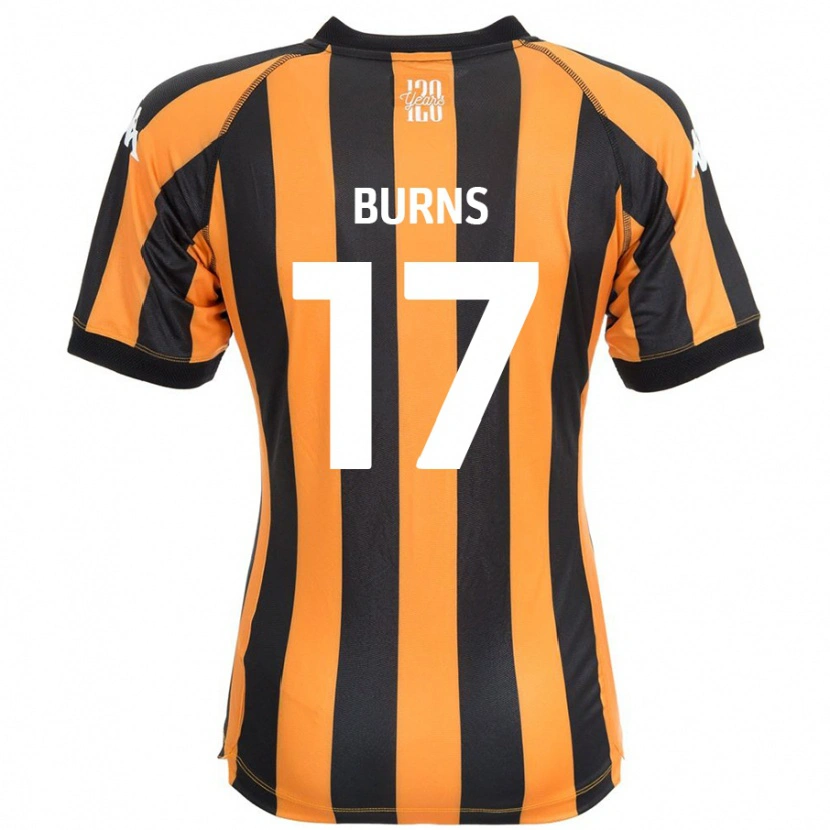 Danxen Damen Finley Burns #17 Schwarz Bernstein Heimtrikot Trikot 2024/25 T-Shirt