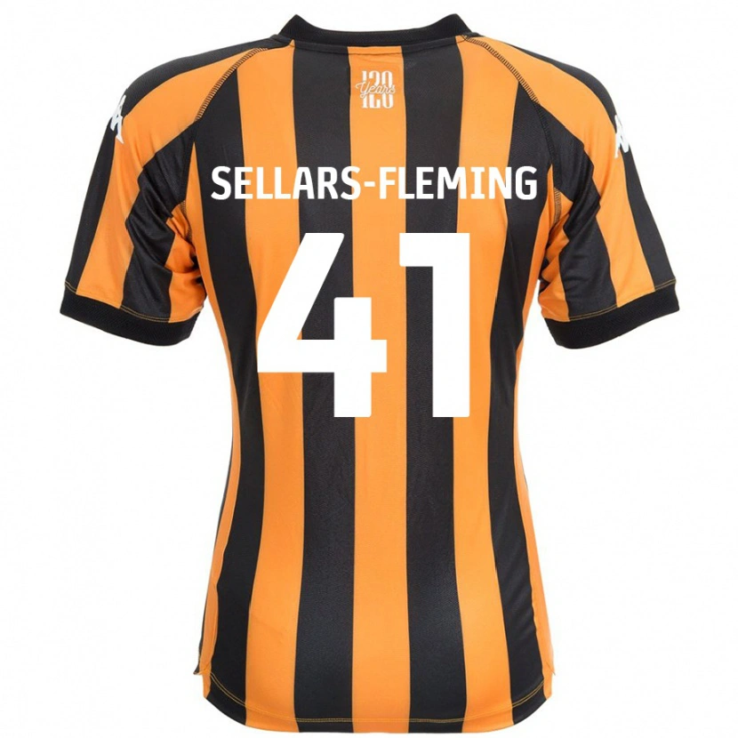 Danxen Damen Tyrell Sellars-Fleming #41 Schwarz Bernstein Heimtrikot Trikot 2024/25 T-Shirt