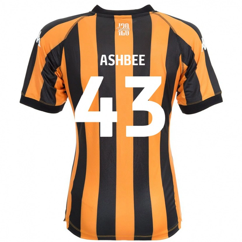 Danxen Damen Stanley Ashbee #43 Schwarz Bernstein Heimtrikot Trikot 2024/25 T-Shirt