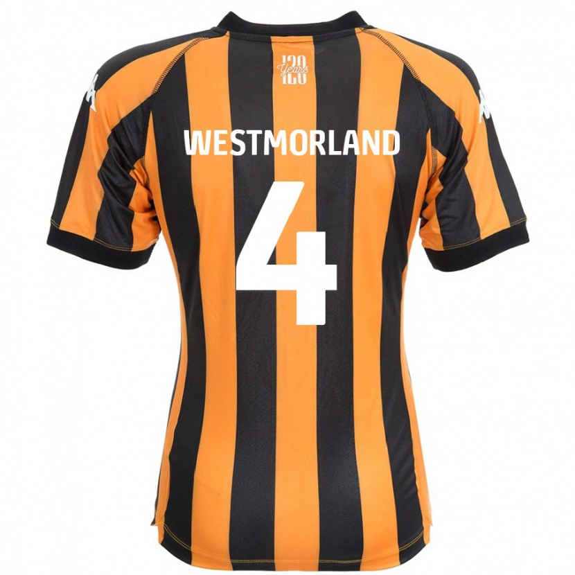Danxen Damen Emma Westmorland #4 Schwarz Bernstein Heimtrikot Trikot 2024/25 T-Shirt