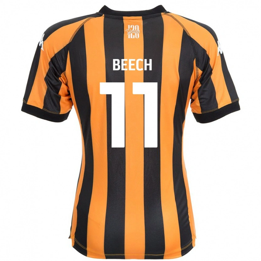 Danxen Damen Rebecca Beech #11 Schwarz Bernstein Heimtrikot Trikot 2024/25 T-Shirt