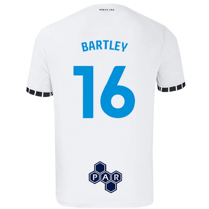 Danxen Damen Melanie Bartley #16 Weiß Heimtrikot Trikot 2024/25 T-Shirt