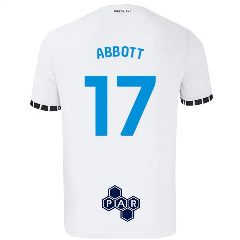 Danxen Damen Becky Abbott #17 Weiß Heimtrikot Trikot 2024/25 T-Shirt