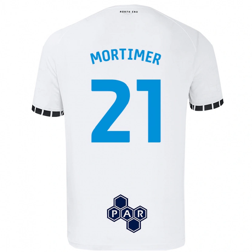 Danxen Damen Jodie Mortimer #21 Weiß Heimtrikot Trikot 2024/25 T-Shirt