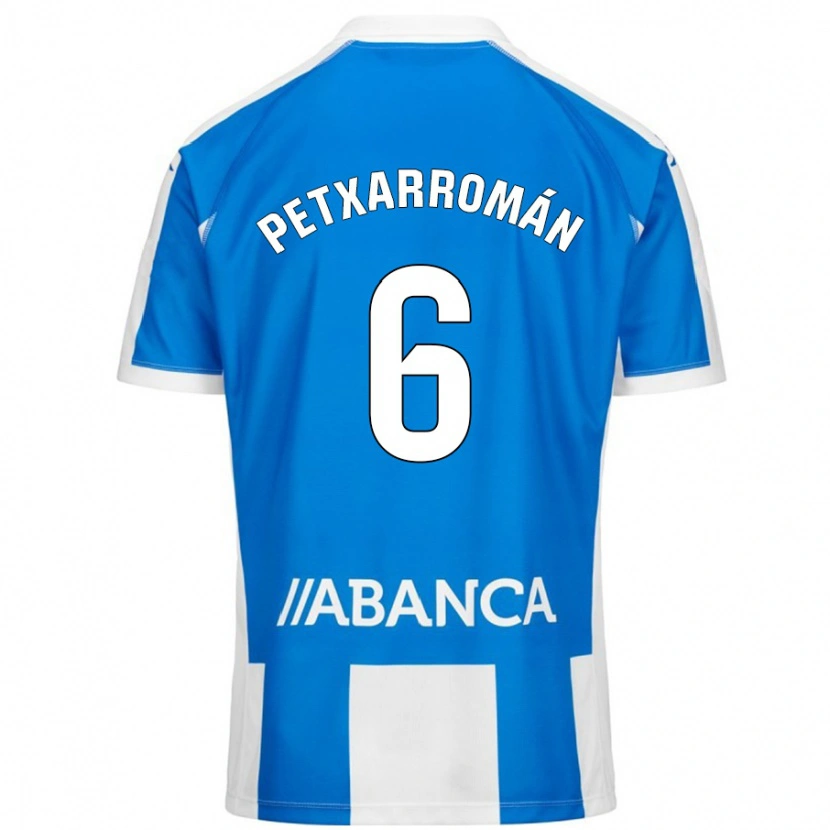 Danxen Damen Álex Petxa #6 Blau Weiß Heimtrikot Trikot 2024/25 T-Shirt