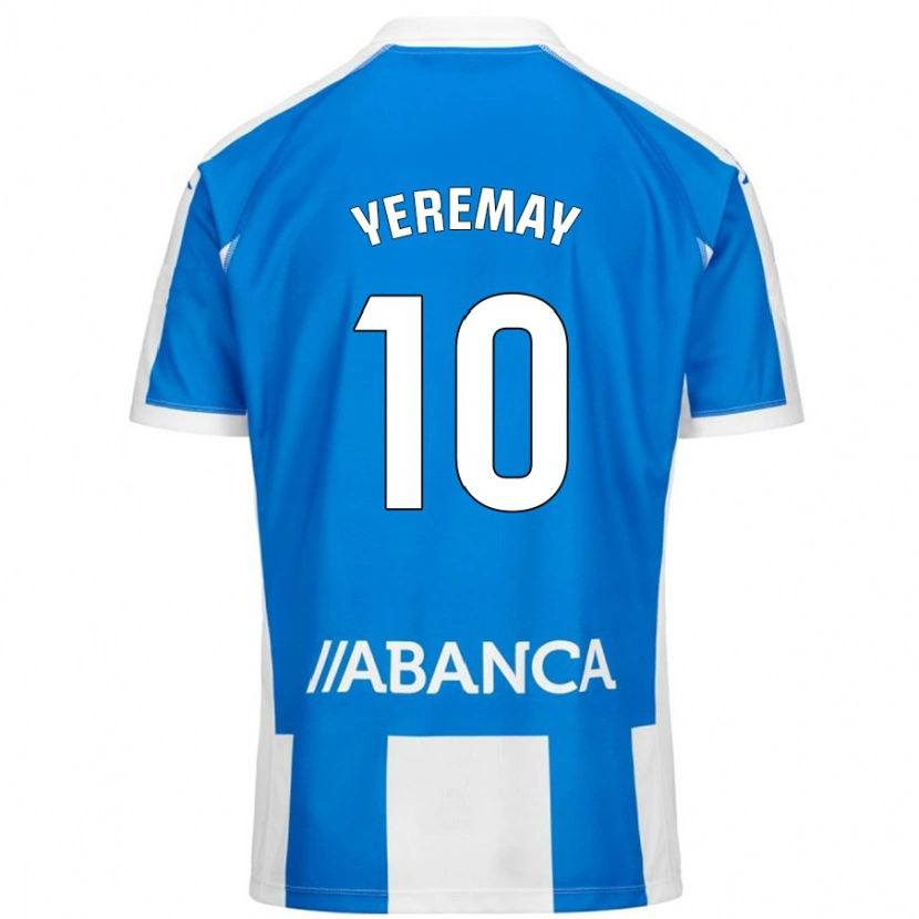Danxen Damen Yeremay Hernández #10 Blau Weiß Heimtrikot Trikot 2024/25 T-Shirt