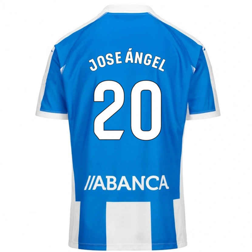 Danxen Damen José Ángel Jurado #20 Blau Weiß Heimtrikot Trikot 2024/25 T-Shirt