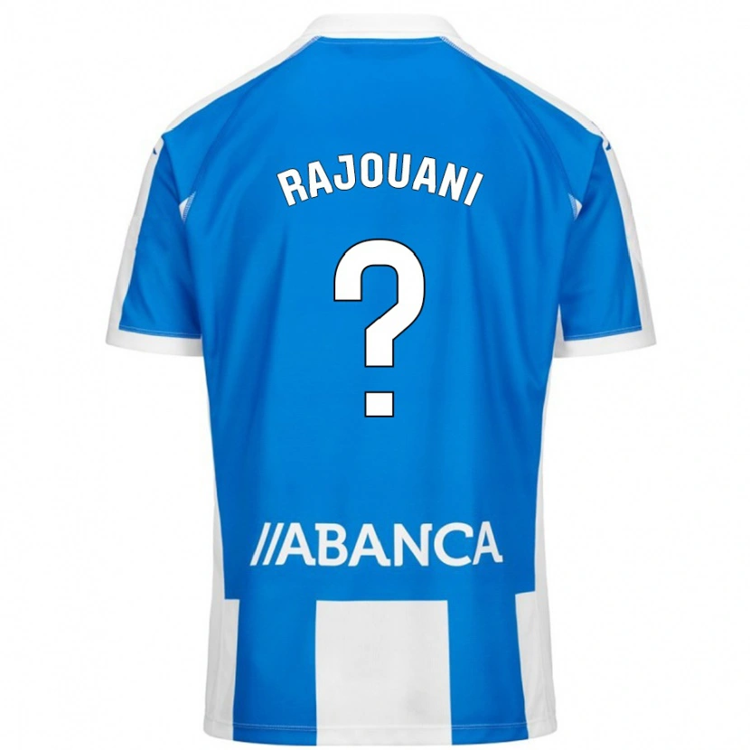 Danxen Damen Ayman Rajouani #0 Blau Weiß Heimtrikot Trikot 2024/25 T-Shirt