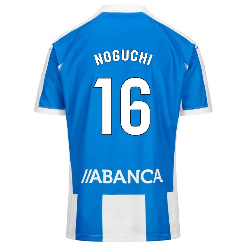 Danxen Damen Ayaka Noguchi #16 Blau Weiß Heimtrikot Trikot 2024/25 T-Shirt