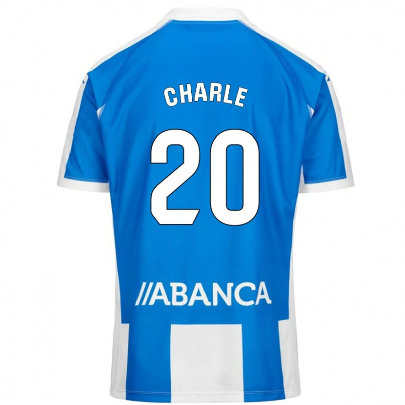 Danxen Damen Marta Charle #20 Blau Weiß Heimtrikot Trikot 2024/25 T-Shirt