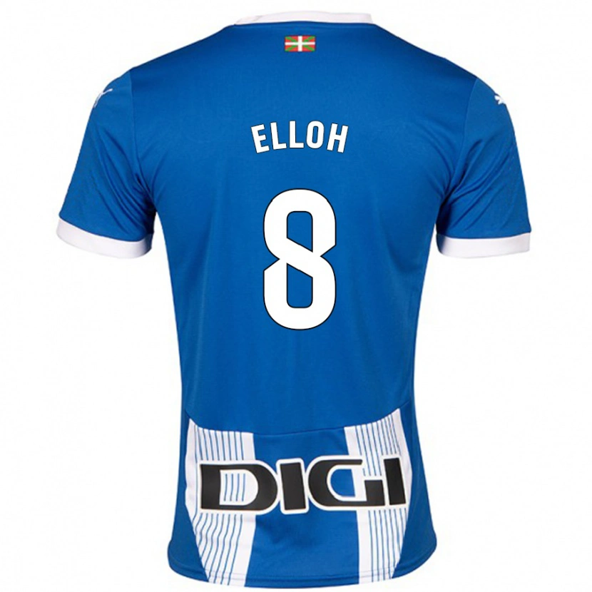 Danxen Damen Rebecca Elloh #8 Blau Heimtrikot Trikot 2024/25 T-Shirt