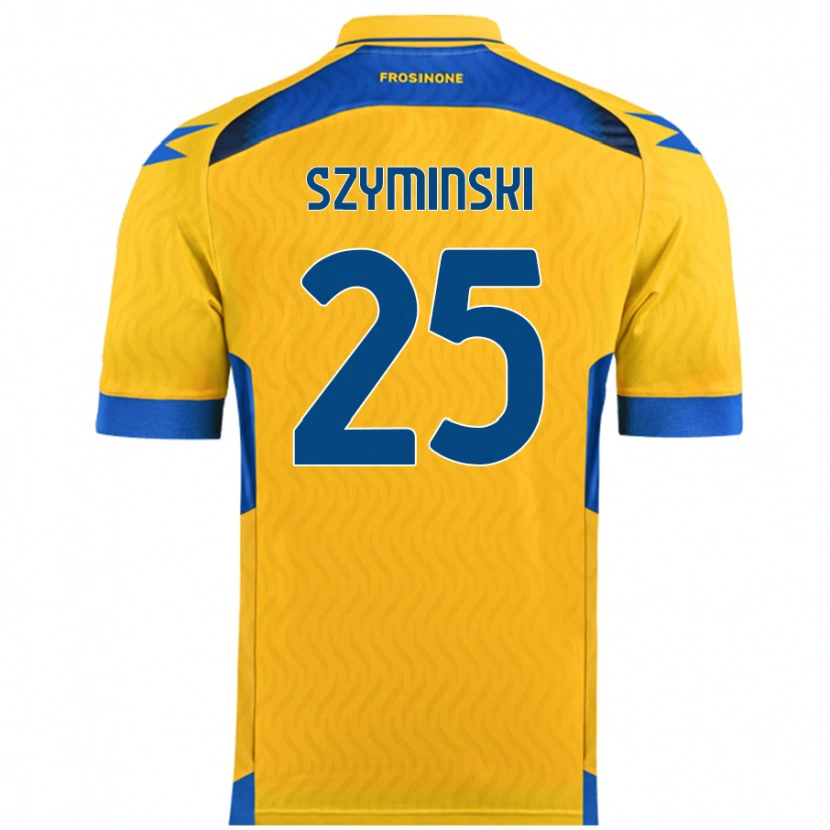Danxen Damen Przemyslaw Szyminski #25 Gelb Heimtrikot Trikot 2024/25 T-Shirt