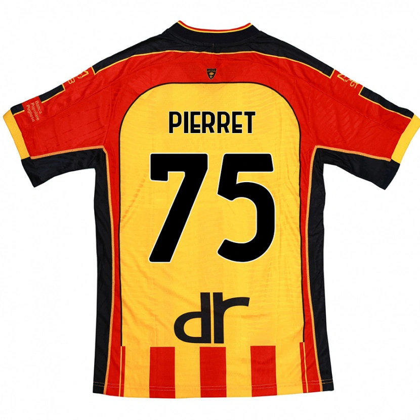 Danxen Damen Balthazar Pierret #75 Gelb Rot Heimtrikot Trikot 2024/25 T-Shirt